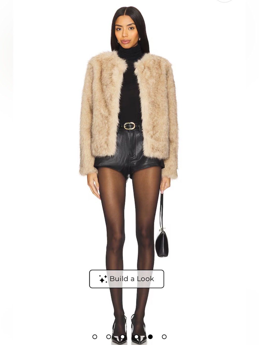 NWT BLANKNYC Rock Star Faux Leather Shorts - Picture 6 of 14